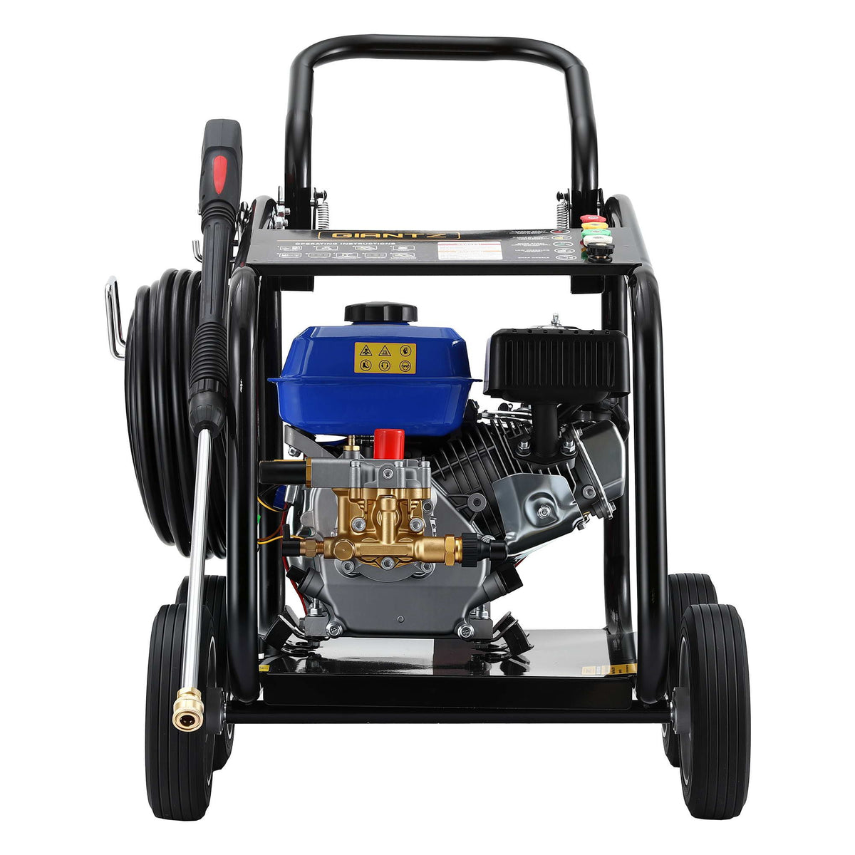 Giantz Petrol High Pressure Washer 3000PSI 7HP 4 Stroke Cleaner Commercial Blue Awezingly