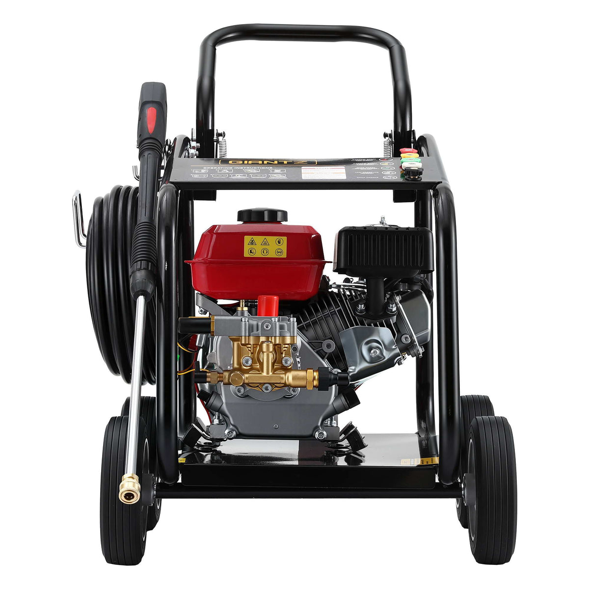 Giantz Petrol High Pressure Washer 3000PSI 7HP 4 Stroke Cleaner Commercial Red Awezingly