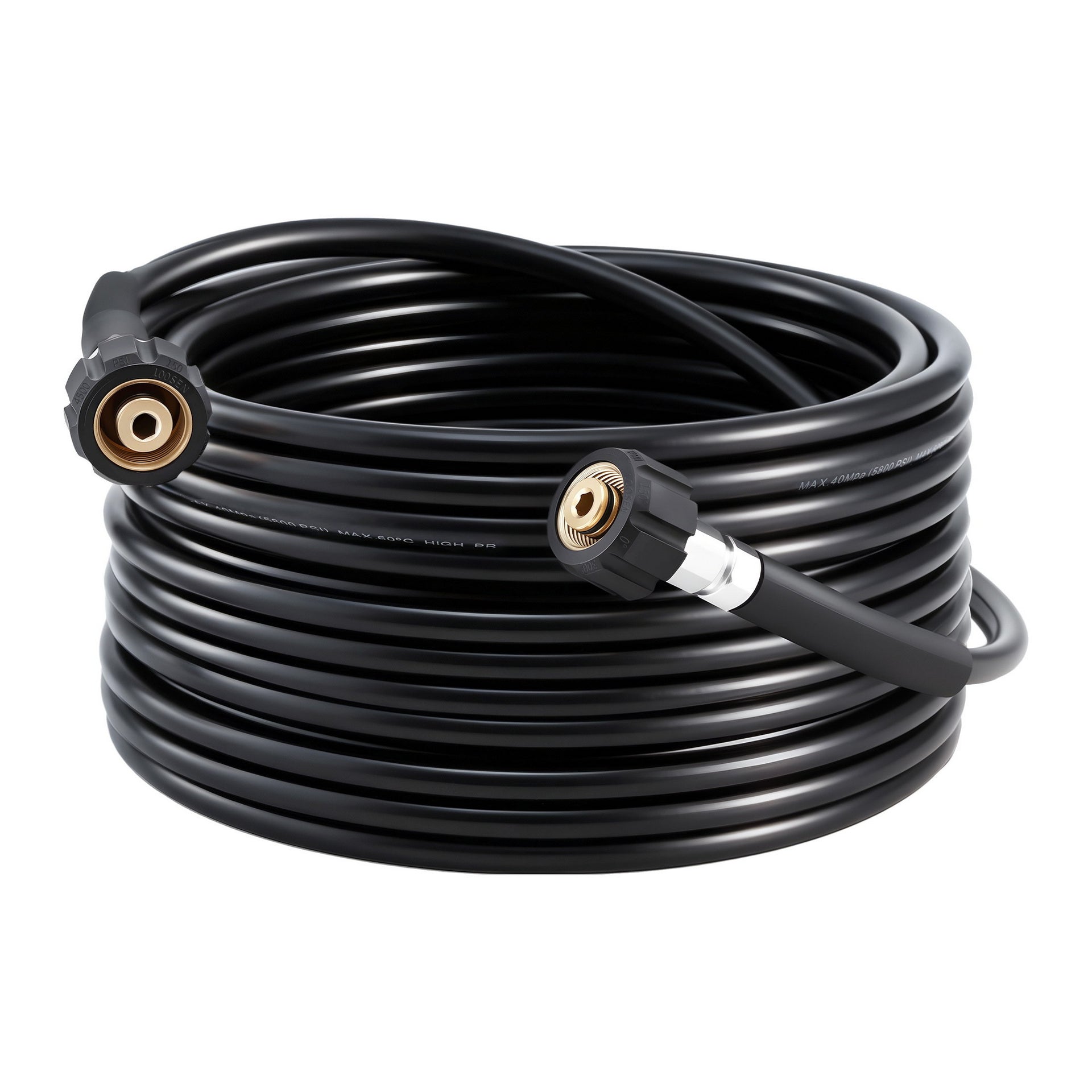 Giantz Pressure Washer Hose 30M 5800PSI Power Replacement Extension 1/4'' Quick Connect Awezingly