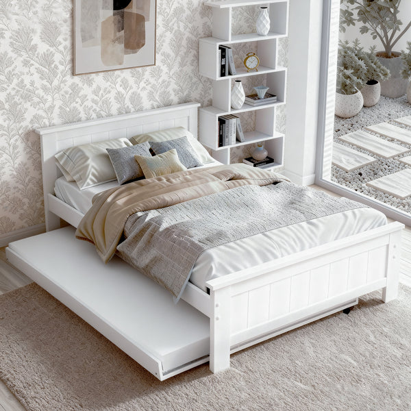 Artiss Bed Frame King Single and Bookshelf Awezingly