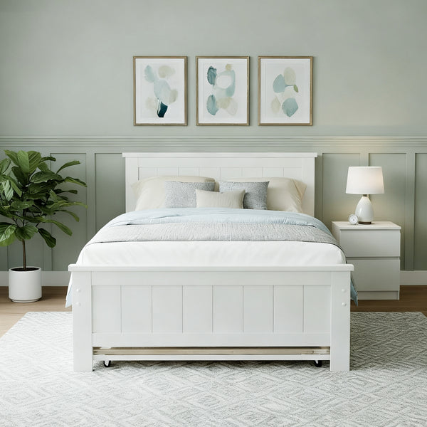 Artiss King Single Bed Frame and Bedside Table Awezingly