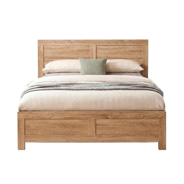 Artiss Single Bed Frame Wooden Bed Base Walnut Awezingly