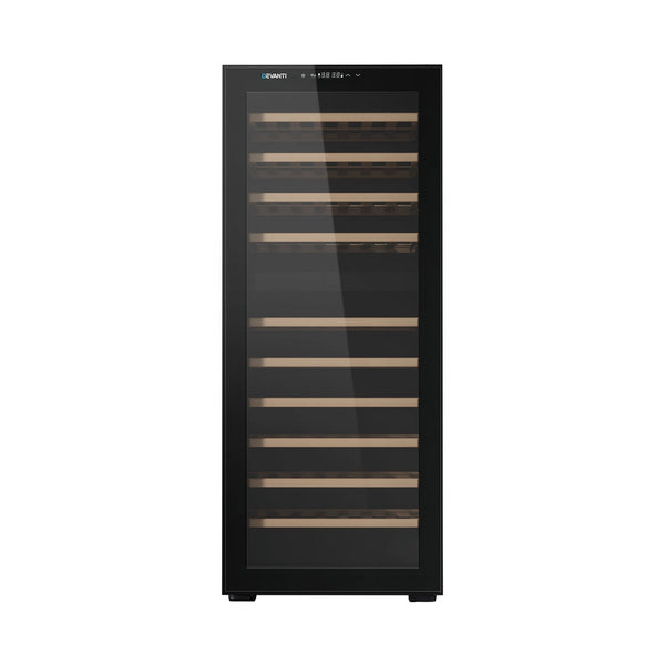 Devanti Wine Cooler Fridge Compressor Dual Zone 80 Bottles Does not apply