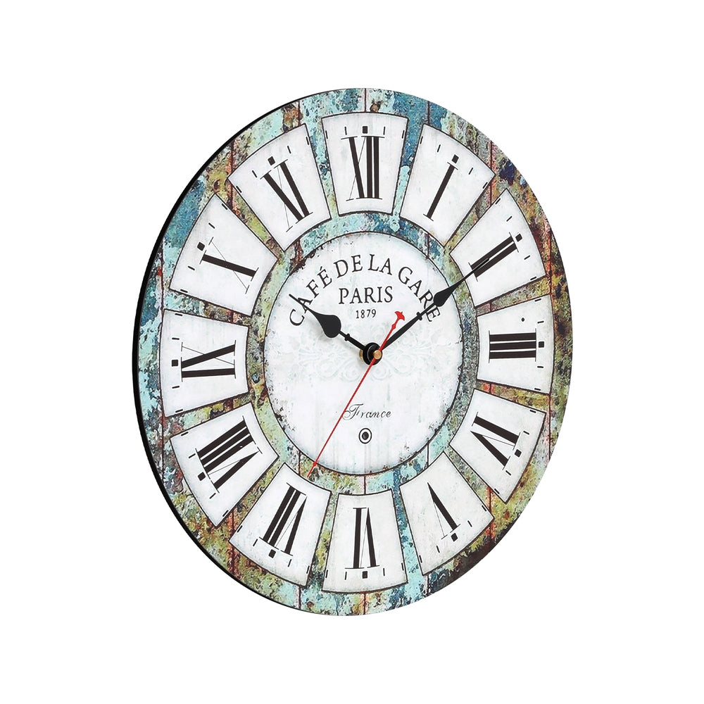 Artiss 40CM Wall Clock Rustic Design Artiss