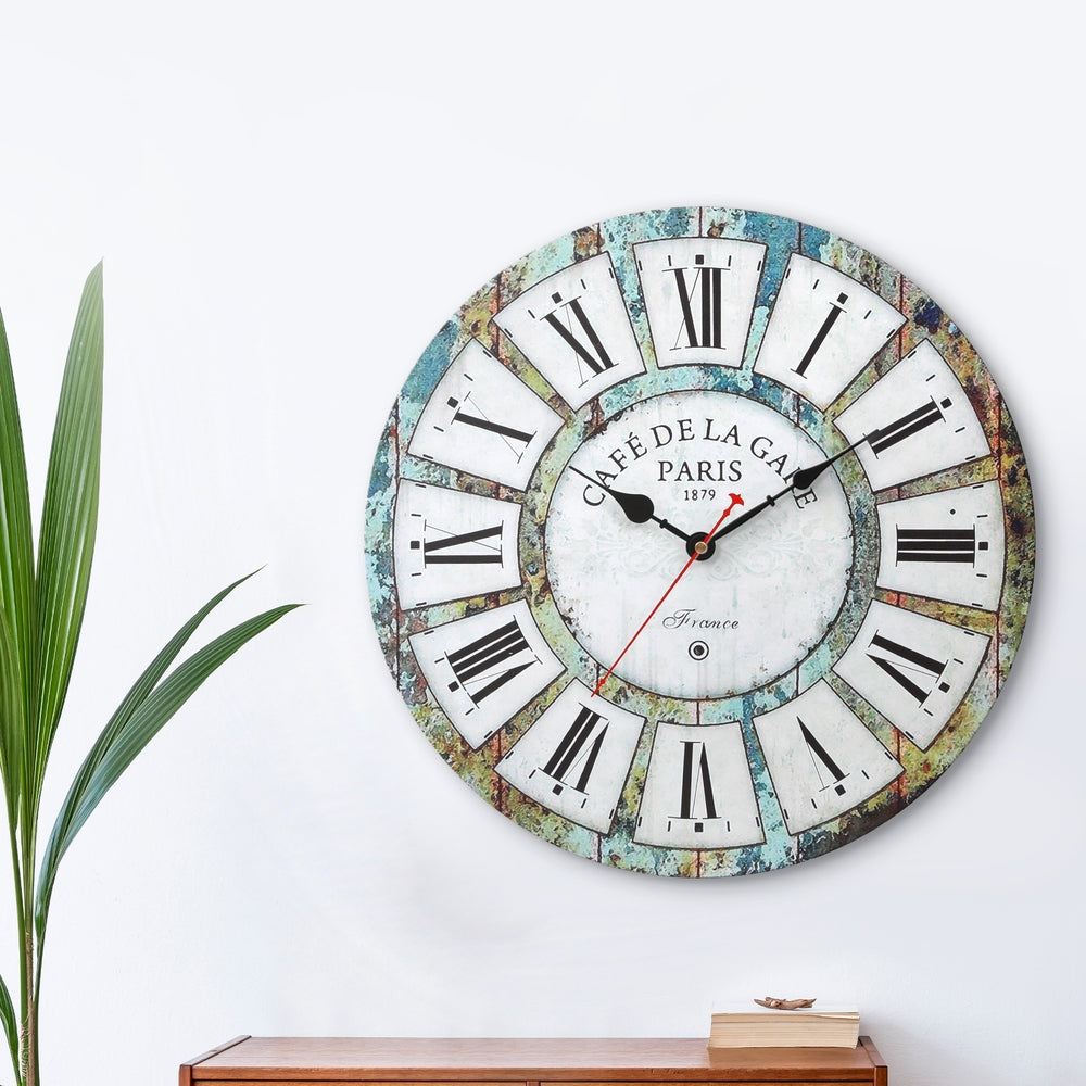 Artiss 40CM Wall Clock Rustic Design Artiss