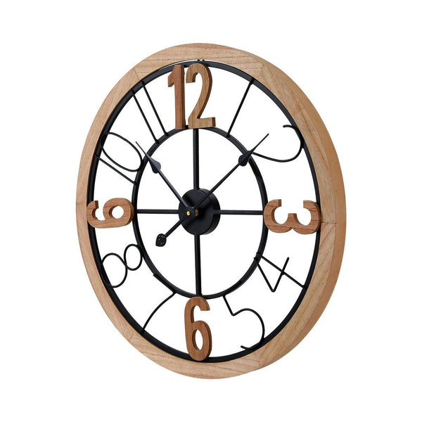 Artiss 60CM Wall Clock Wooden Artiss