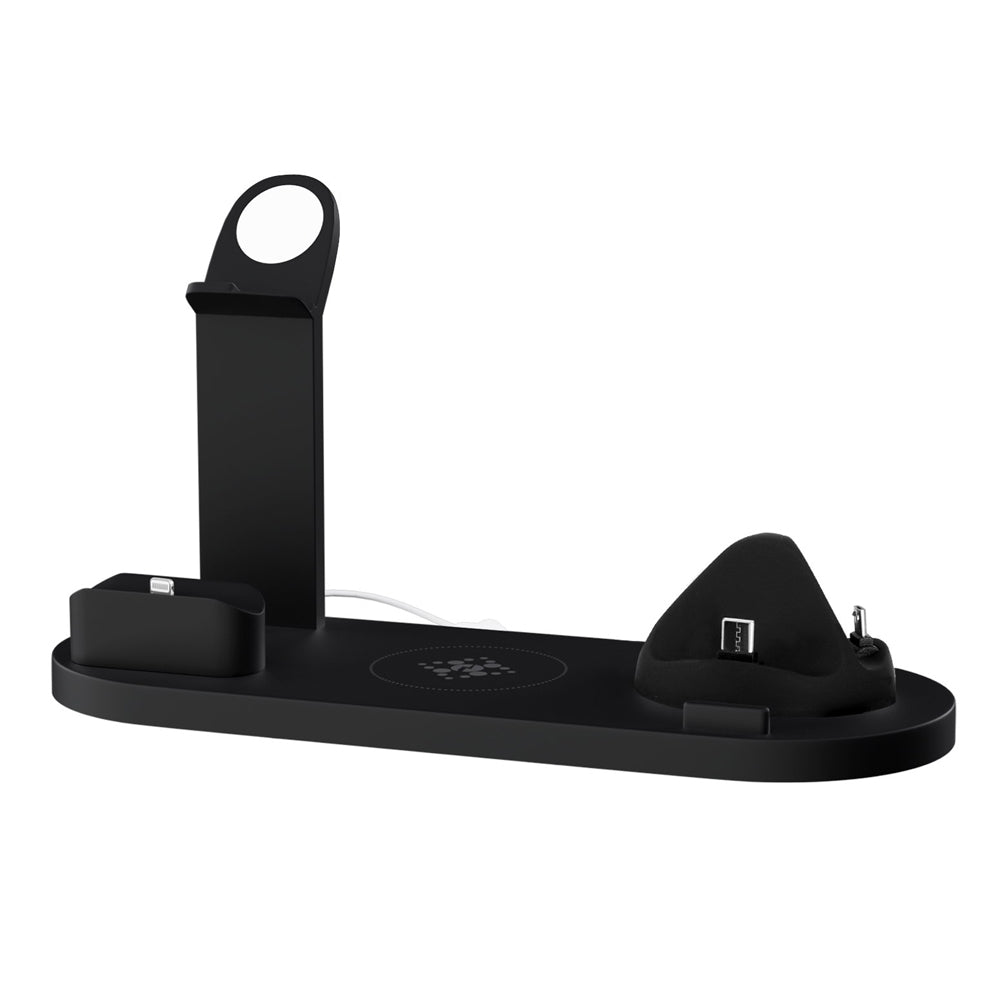 Devanti 4 in 1 Wireless Charger Multi-function Station for Phone Airpod iWatch 15W Devanti