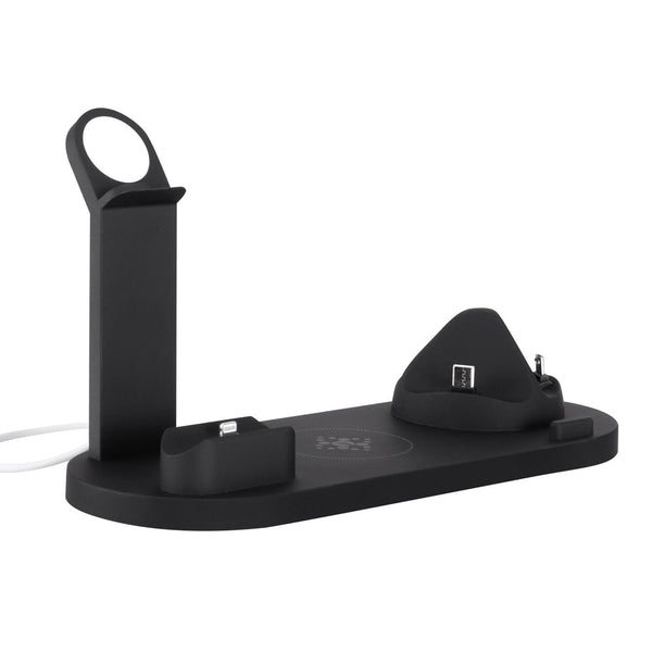 Devanti 4 in 1 Wireless Charger Multi-function Station for Phone Airpod iWatch 15W Devanti