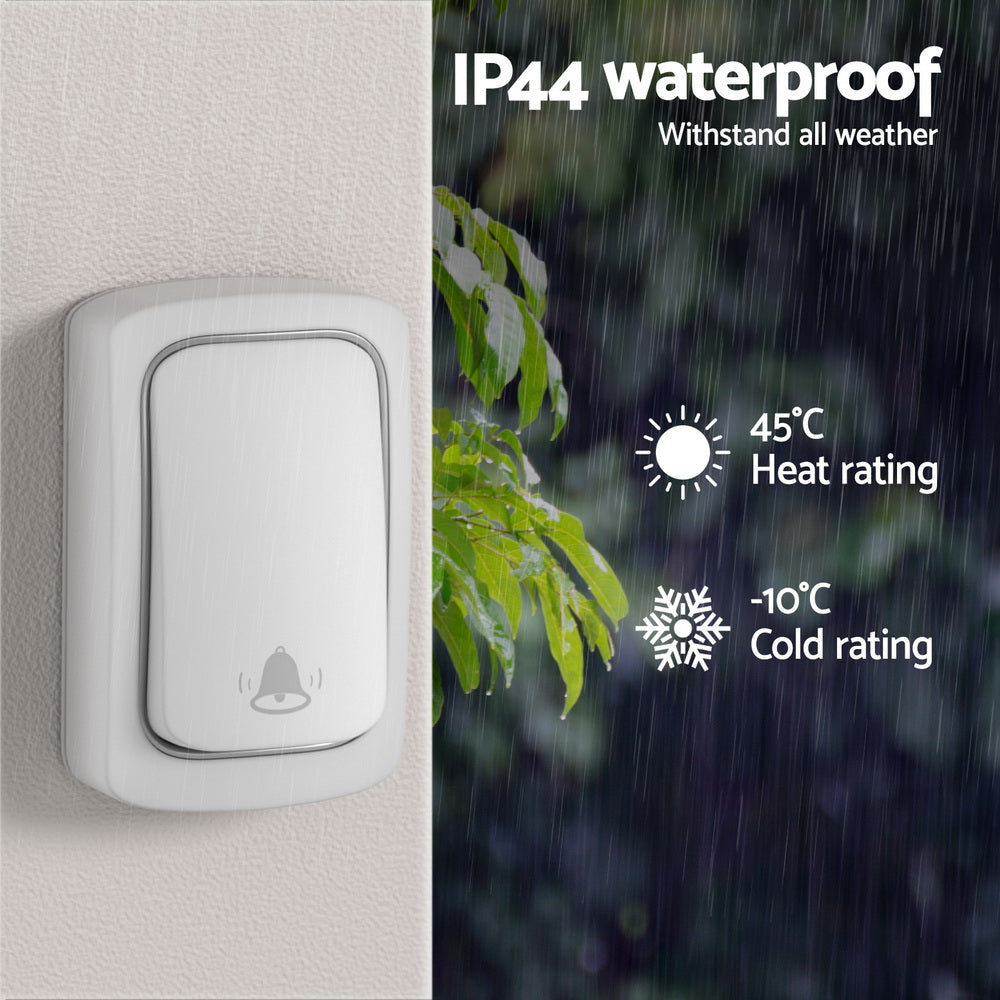 UL-tech Wireless Doorbell Plugin Receiver Awezingly