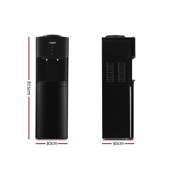 Devanti Water Cooler Dispenser Stand Black Awezingly