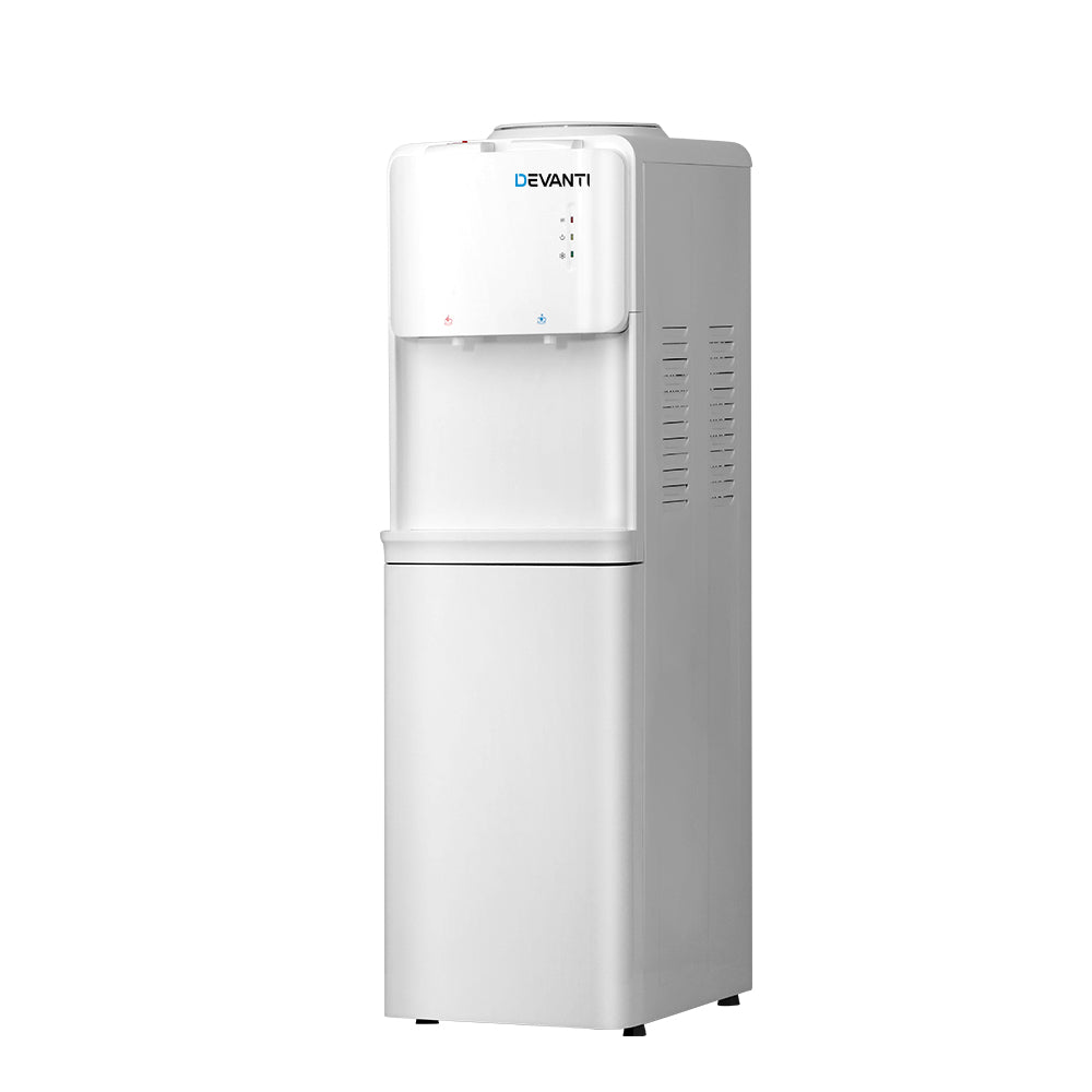 Devanti Water Cooler Dispenser Stand White Awezingly