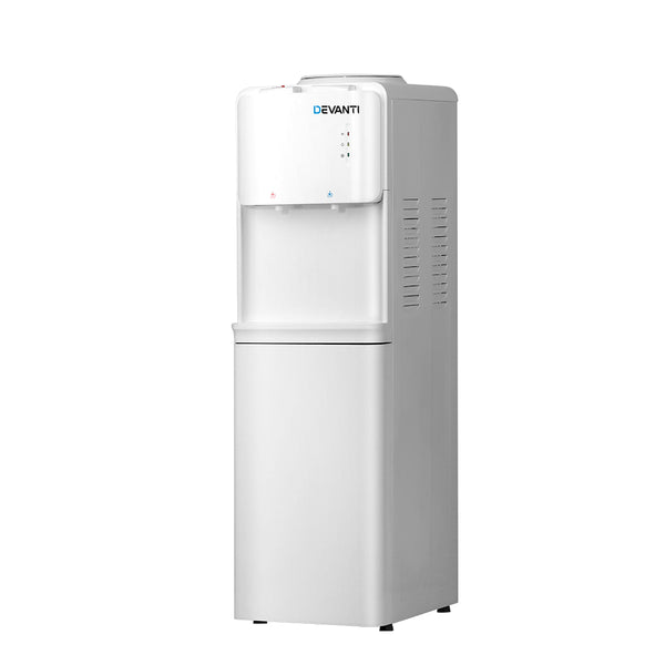 Devanti Water Cooler Dispenser Stand White Awezingly