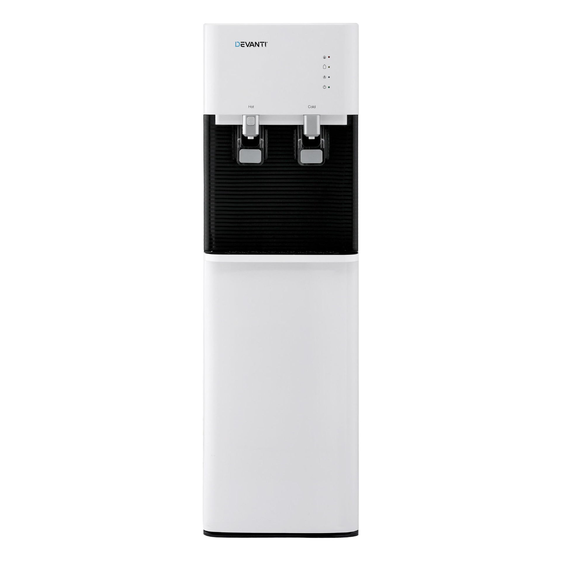 Devanti 2 Taps Water Cooler Dispenser Bottom Loading Dispenser Chiller Filter Purifier Awezingly