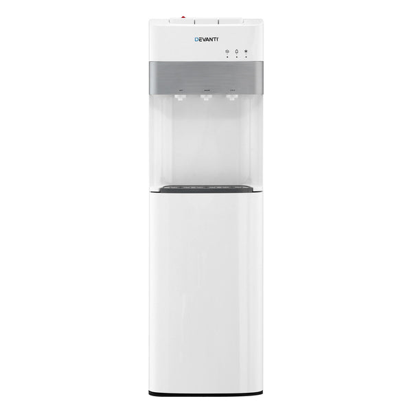 Devanti 3 Taps Water Cooler Dispenser Bottom Loading Dispenser Chiller Filter Purifier Awezingly