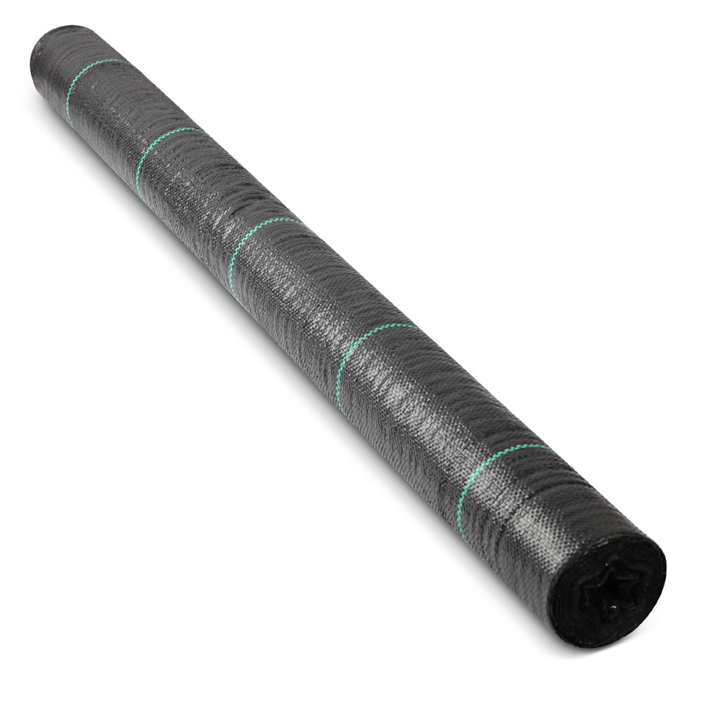 Instahut 2x50m Weed Mat 110GSM Weed Control Mat Plant Awezingly