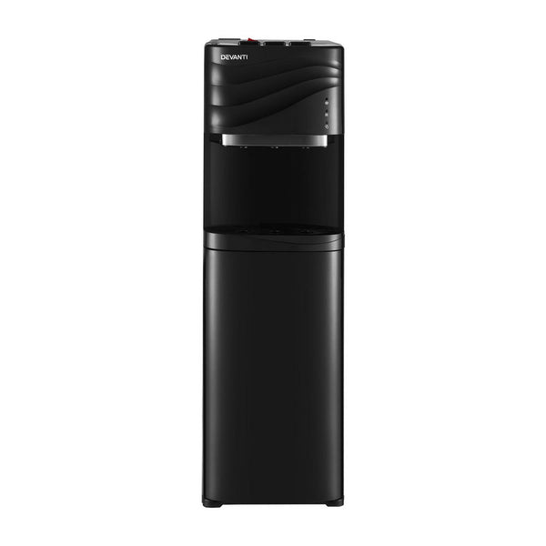 Devanti Water Cooler Dispenser Bottom Load Black Devanti