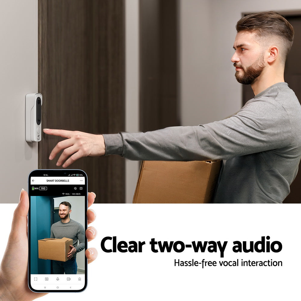 UL-tech Wireless Doorbell Security Camera Awezingly