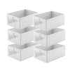 Artiss 6 Pack Linen Closet Organizers and Storage Foldable Clothing Bins