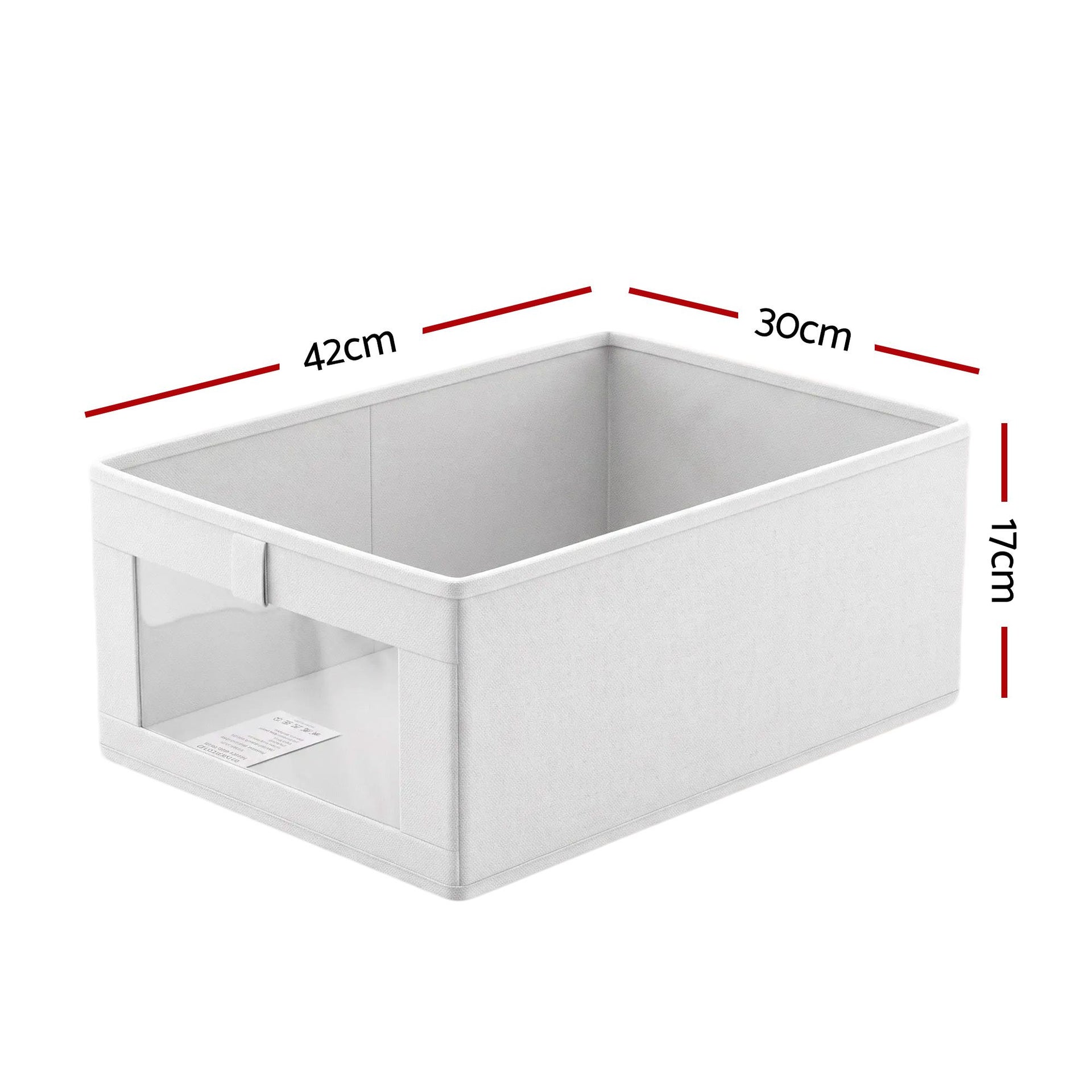 Artiss 6 Pack Linen Closet Organizers and Storage Foldable Clothing Bins Awezingly