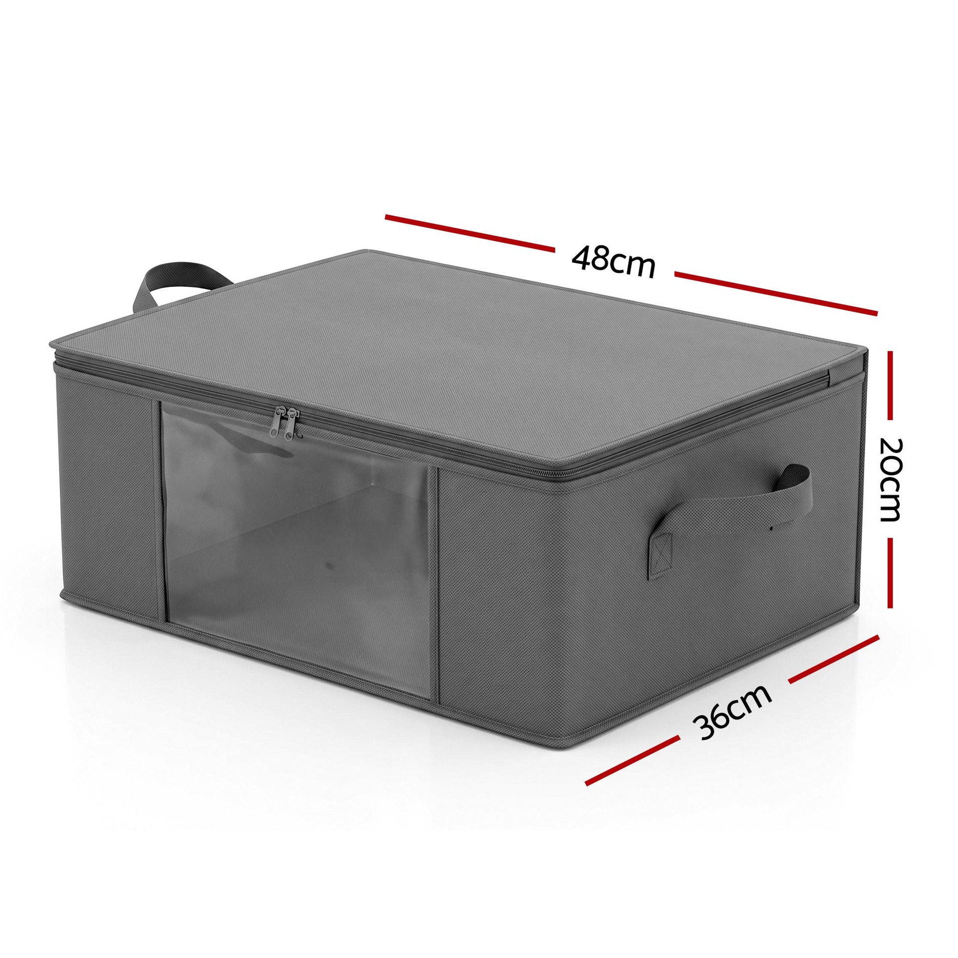 Artiss 6 Packs Clothes Storage Bags 35L Foldable Closet Organizer Storage Bins Awezingly