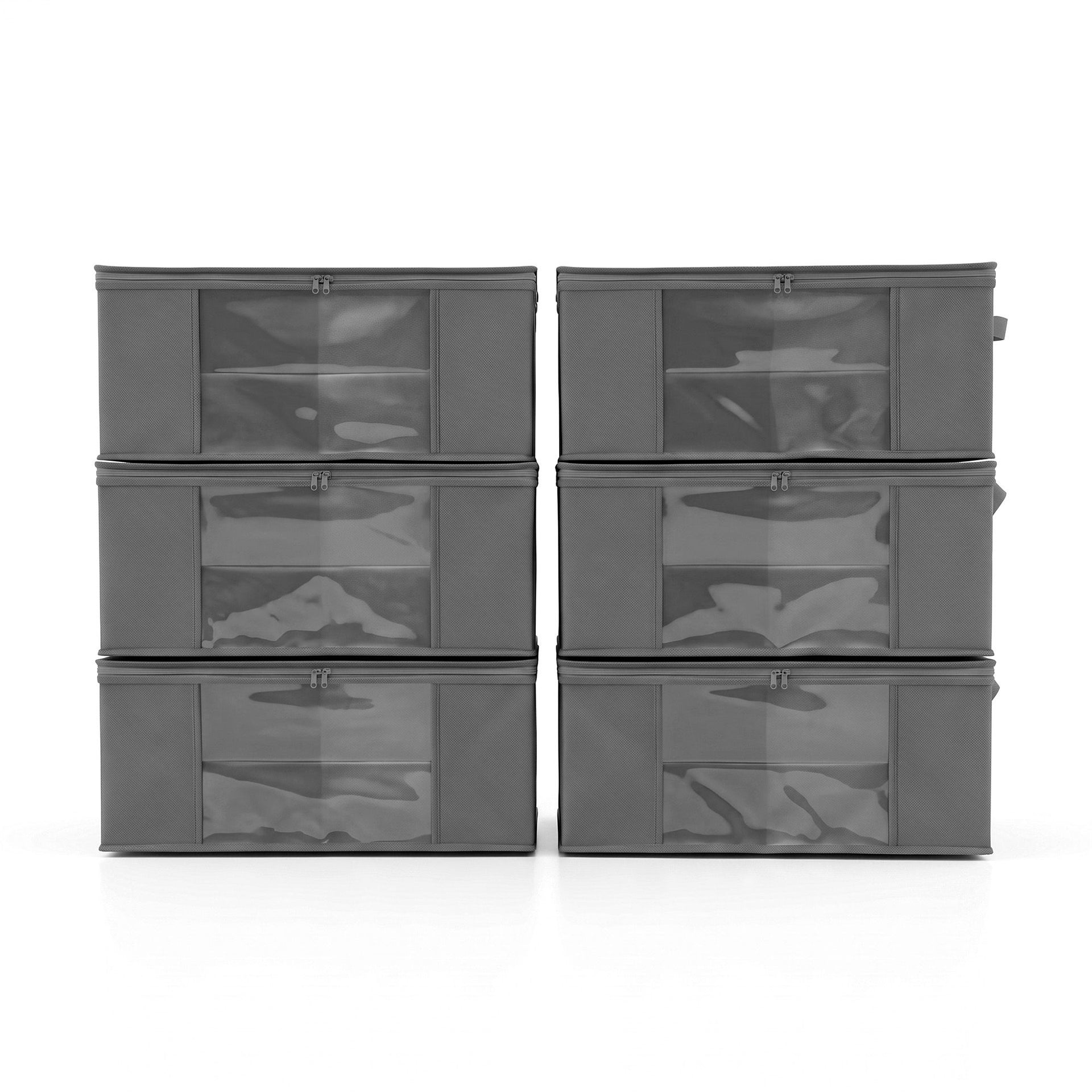 Artiss 6 Packs Clothes Storage Bags 35L Foldable Closet Organizer Storage Bins Awezingly