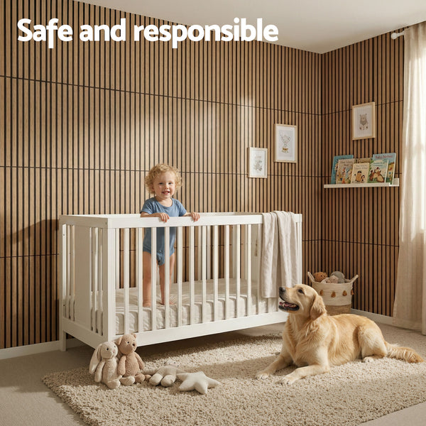 Artiss 10PCS Peel and Stick Wall Panels Tiles 68X68CM Self Adhesive for Home Office Studio Brown Awezingly