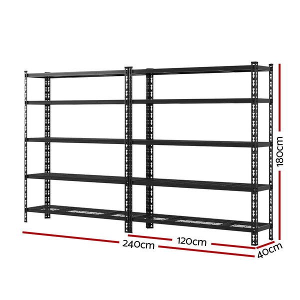 1.8MX2.4M Giantz Garage Shelving Warehouse Rack Awezingly
