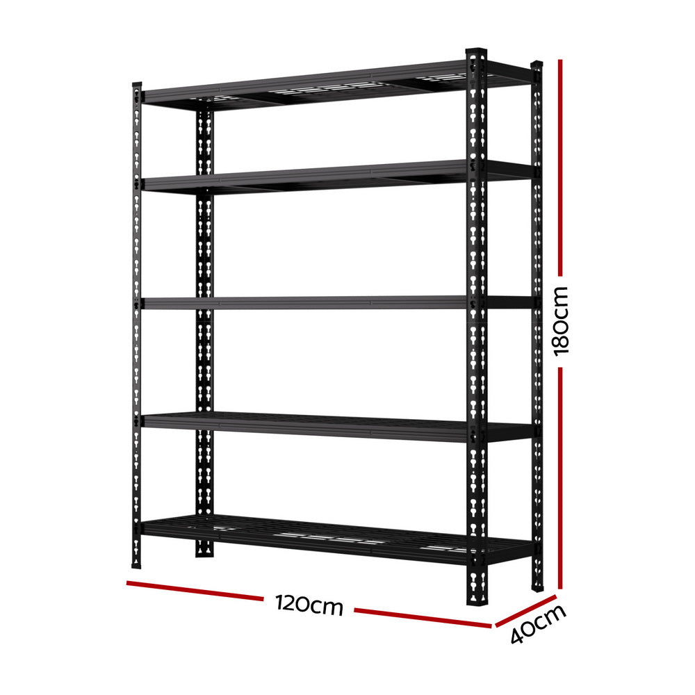5 x 1.8M Giantz Garage Shelving Warehouse Rack Awezingly