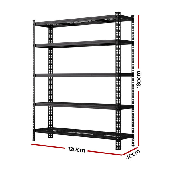 5 x 1.8M Giantz Garage Shelving Warehouse Rack Awezingly