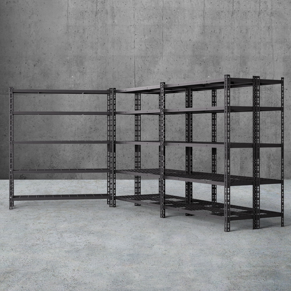 5 x 1.8M Giantz Garage Shelving Warehouse Rack Awezingly