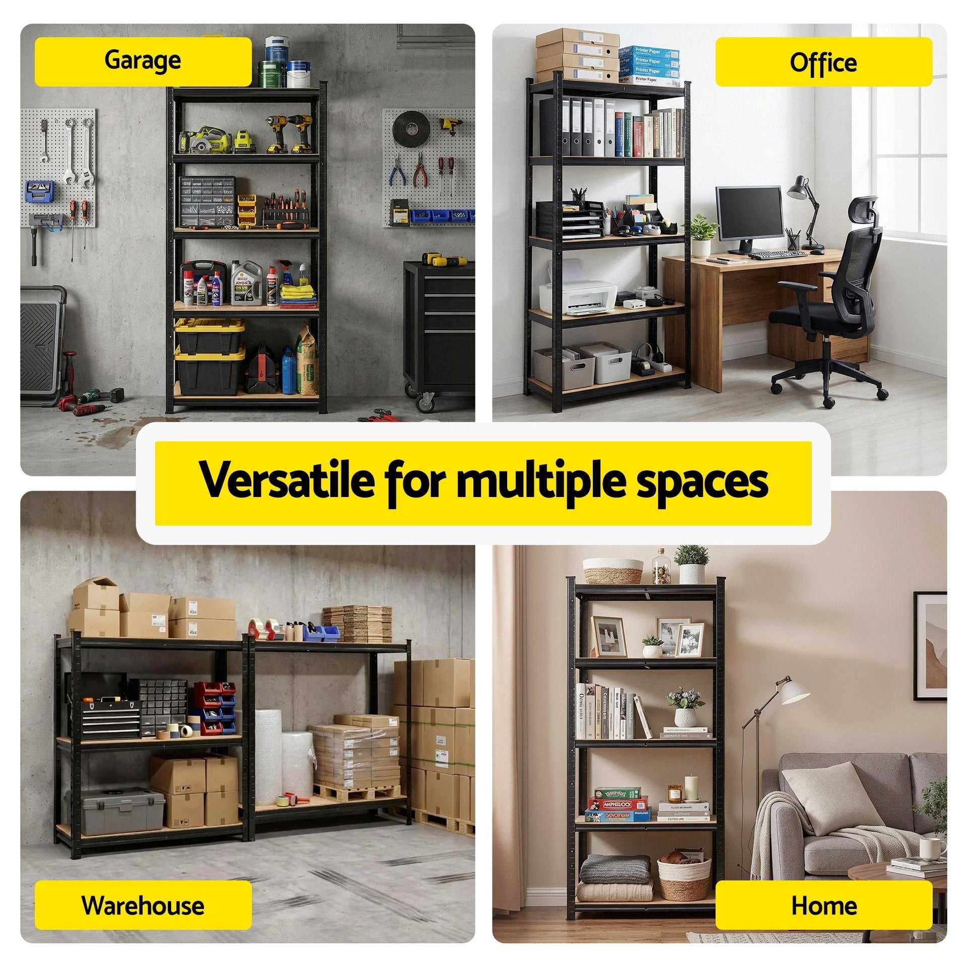 Giantz Garage Shelving 1.5X0.7m Warehouse Shelves Storage Rack Pallet Racking Awezingly