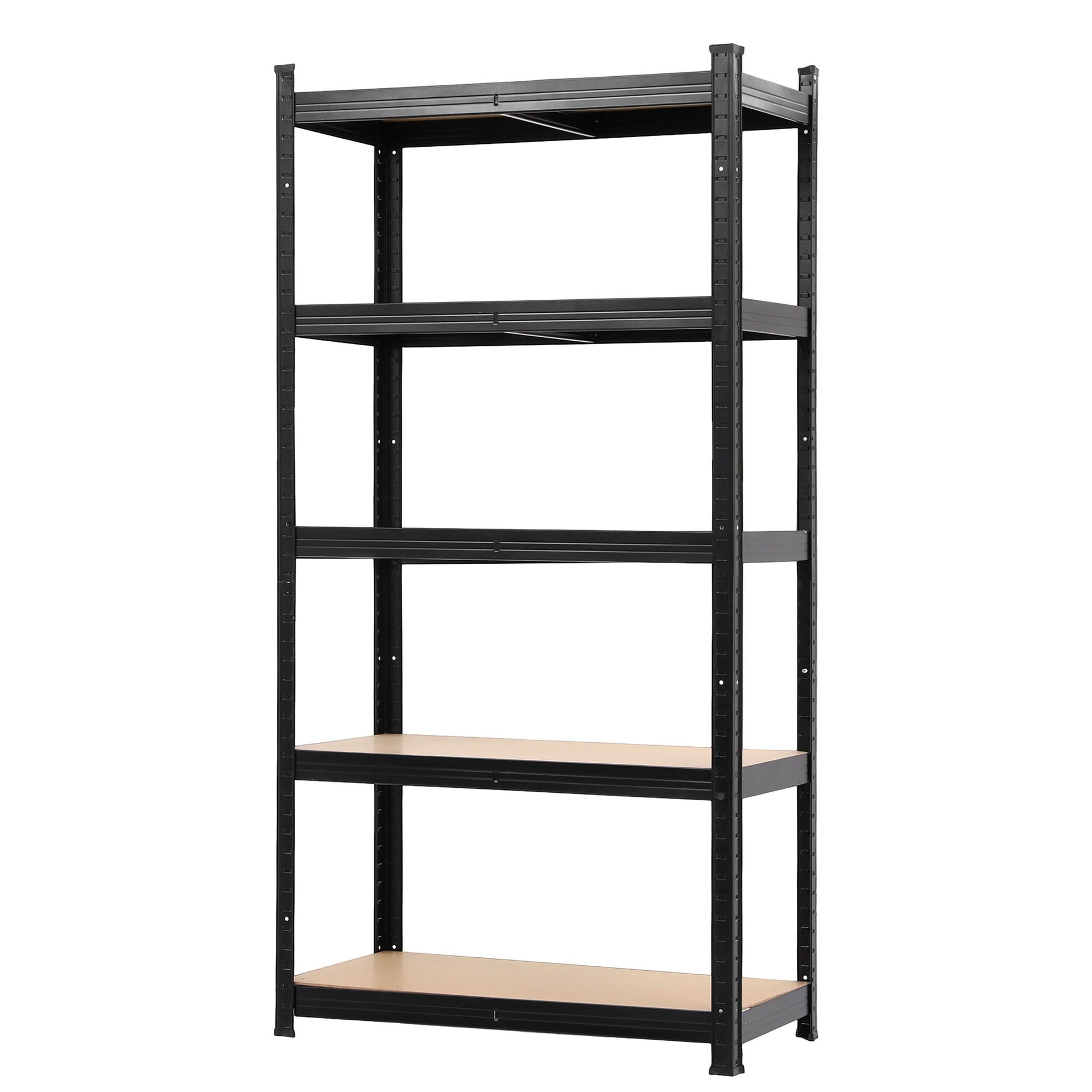 Giantz Garage Shelving 1.6X0.8m Warehouse Shelves Storage Rack Pallet Racking Black Awezingly