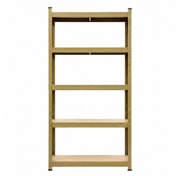 Giantz Garage Shelving 1.6X0.8m Warehouse Shelves Storage Rack Pallet Racking Yellow Awezingly