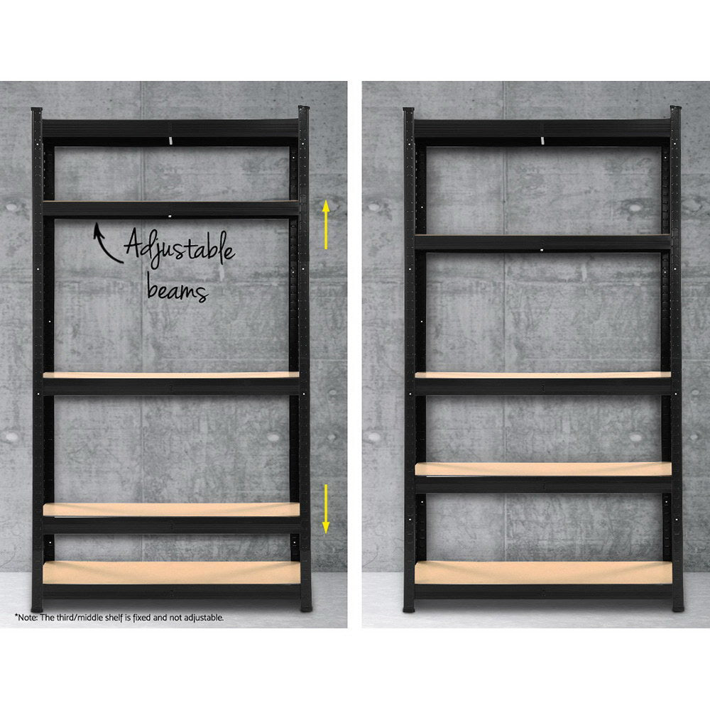 Giantz 1.8M Warehouse Racking Rack Shelving Garage Storage Steel Metal Shelves Giantz