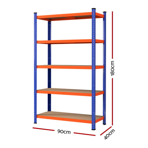 1.8M Giantz Garage Shelving Warehouse Rack Awezingly