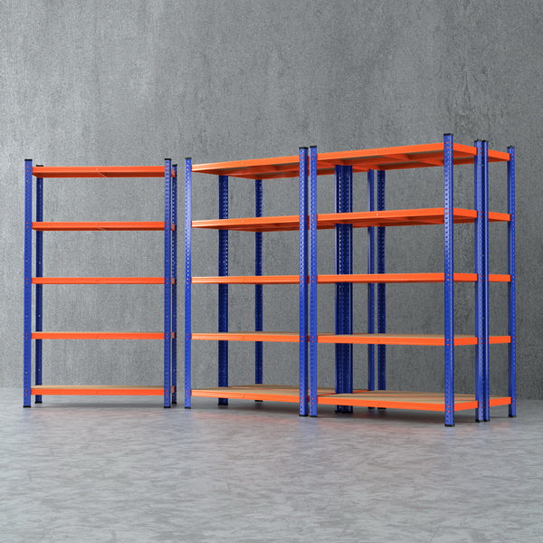 5 x 1.8M Giantz Garage Shelving Warehouse Rack Awezingly