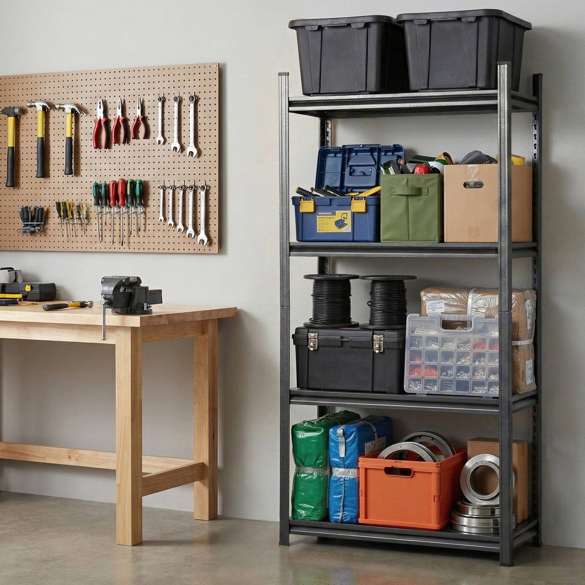 Giantz Garage Shelving 1.8X0.9m Warehouse Rack Storage Shelves Workshop Racks Steel Awezingly