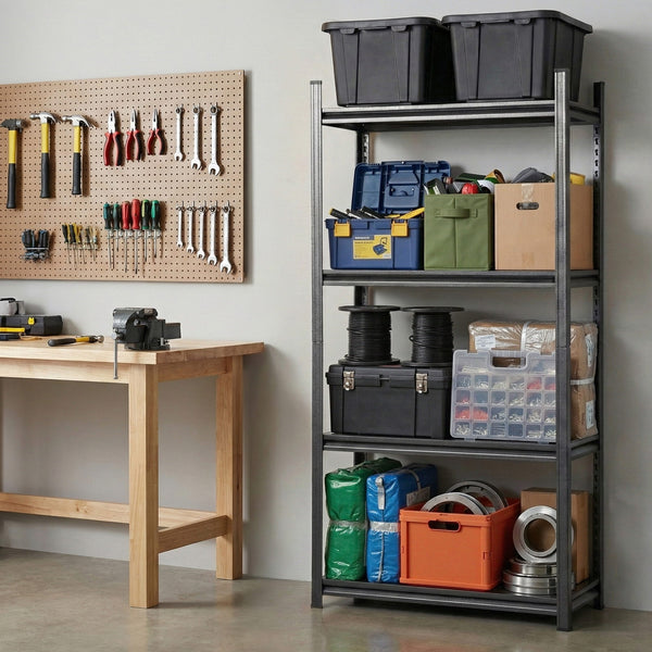 Giantz Garage Shelving 1.8X0.9m Warehouse Rack Storage Shelves Workshop Racks Steel Awezingly
