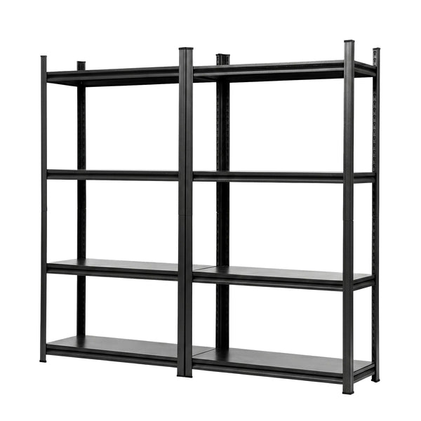 Giantz Garage Shelving 1.8X1.8m Warehouse Rack Storage Shelves Workshop Racks Steel Awezingly