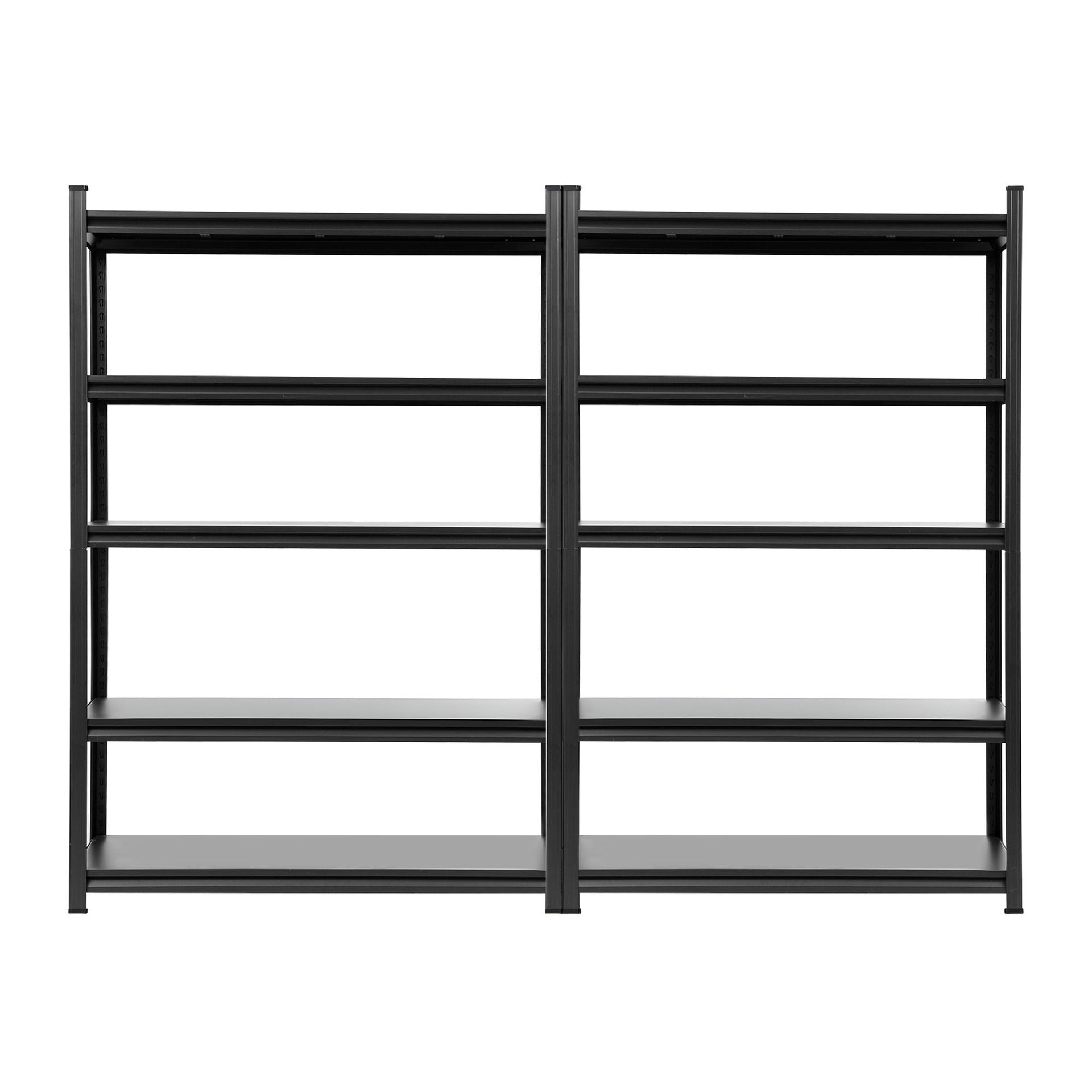 Giantz Garage Shelving 2.4X1.8m Warehouse Rack Storage Shelves Workshop Racks Steel Awezingly