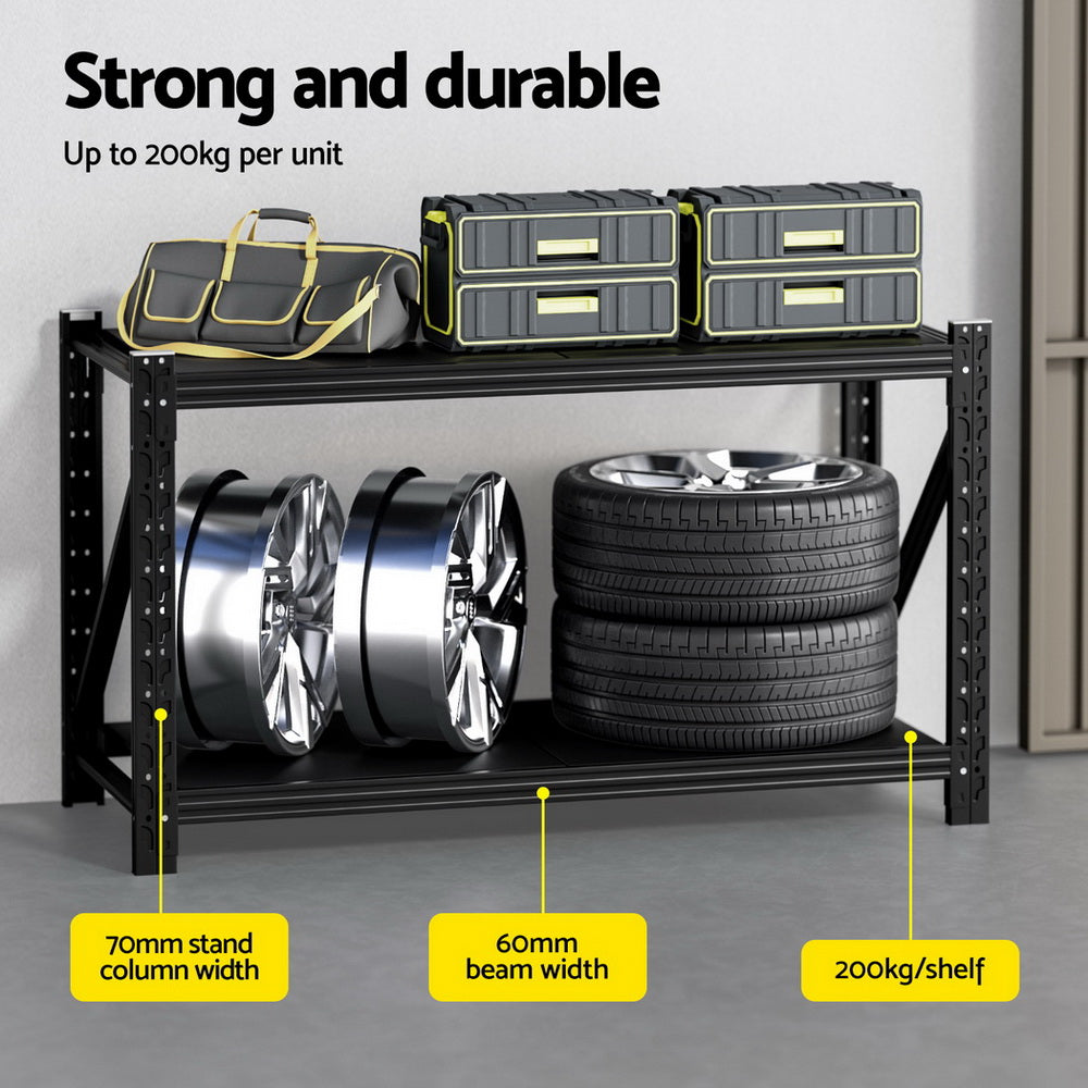 Giantz 1.5Mx0.9M Warehouse Shelving Garage Rack Awezingly