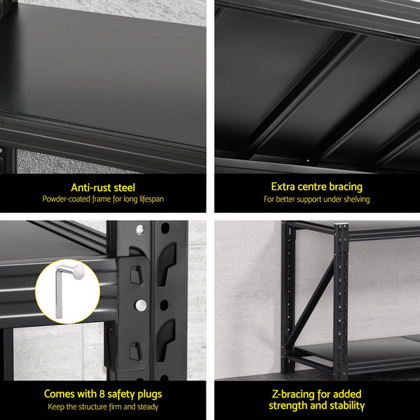 Giantz 1.5Mx0.9M Warehouse Shelving Garage Rack Awezingly