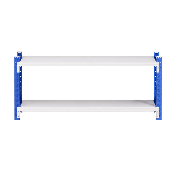 Giantz 2x 0.9M Garage Shelving Workbench Warehouse Rack Awezingly