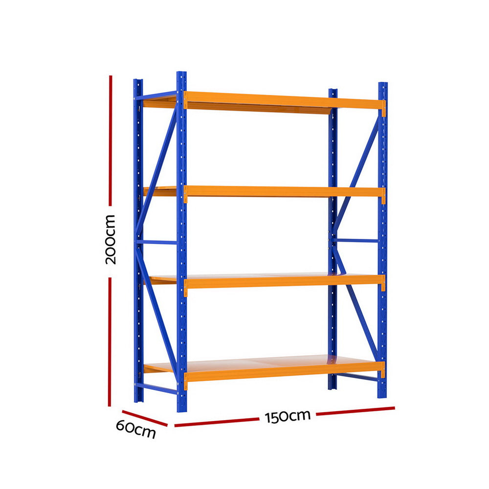 Giantz 2Mx1.5M Warehouse Shelving Garage Rack Giantz