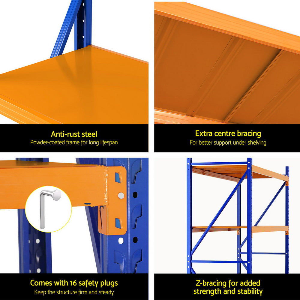 Giantz 2Mx1.5M Warehouse Shelving Garage Rack Giantz