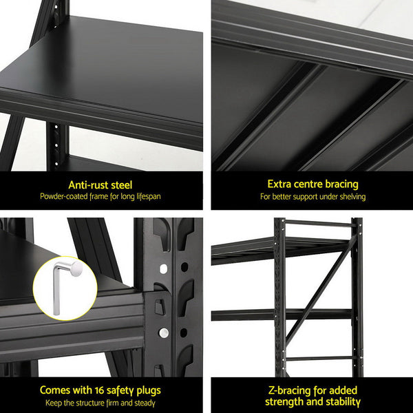 Giantz 2Mx2M Warehouse Shelving Garage Rack Giantz