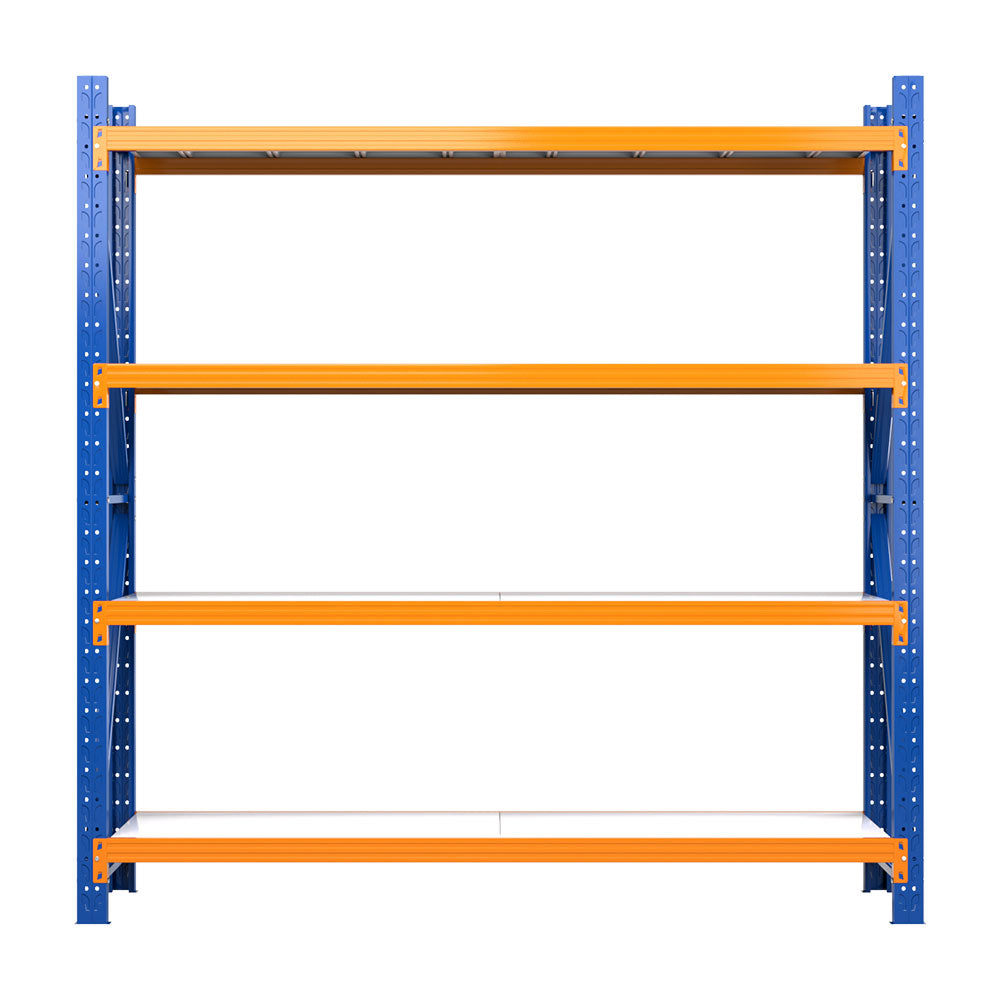 Giantz 2Mx2M Garage Shelving Warehouse Rack Pallet Racking Storage Shelf Blue Giantz