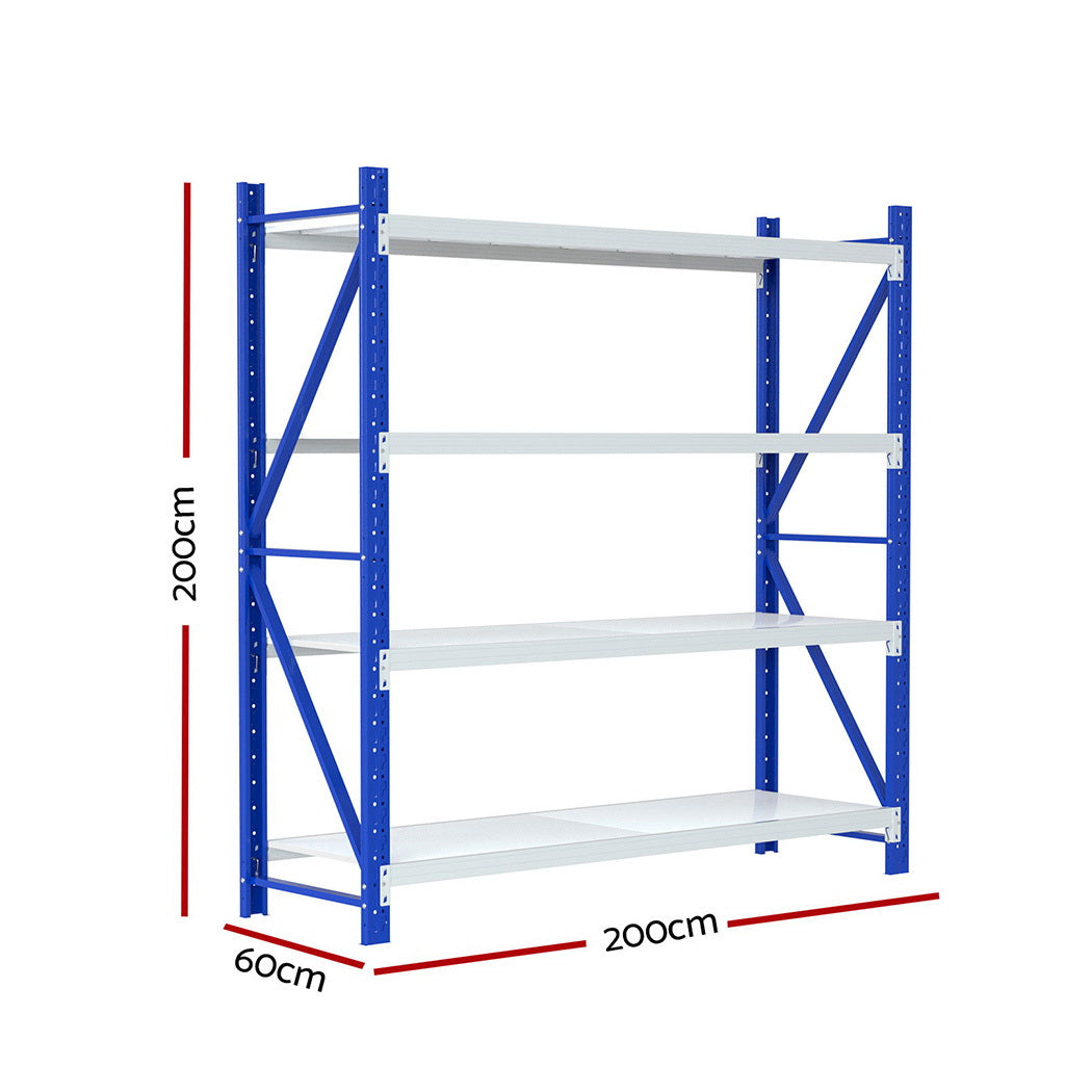 Giantz 2Mx2M Warehouse Shelving Garage Rack Giantz