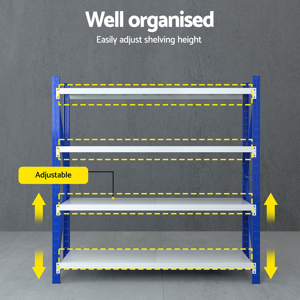 Giantz 2Mx2M Warehouse Shelving Garage Rack Giantz