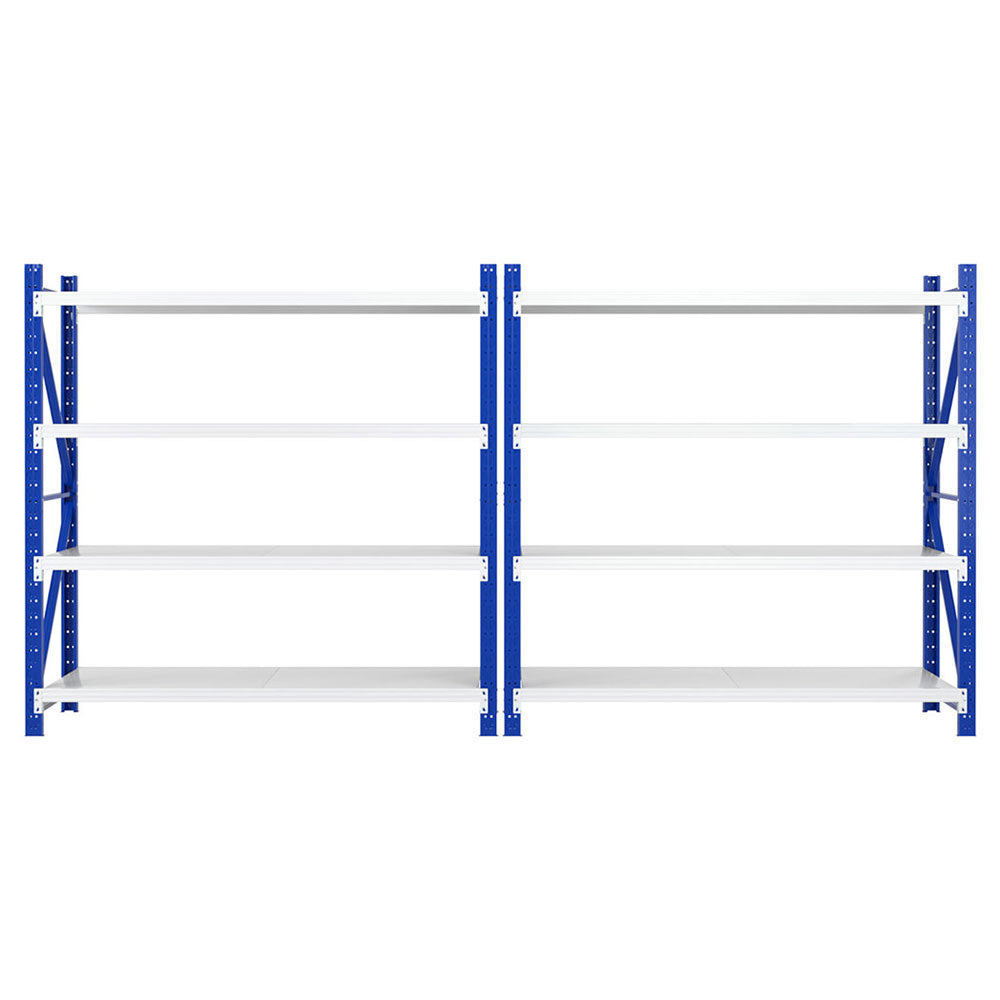 Giantz 4Mx2M Garage Shelving Warehouse Rack Blue Giantz